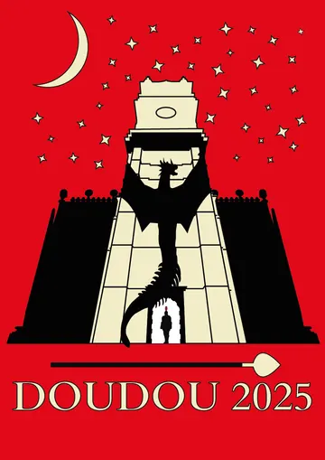 Affiche brouillon pour le doudou 2025